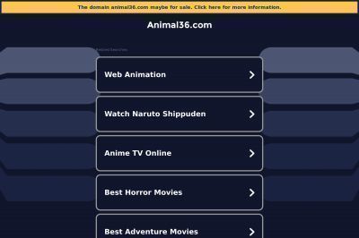 animal36.com screenshot