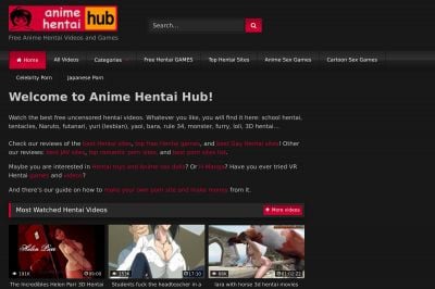 animehentaihub.com screenshot