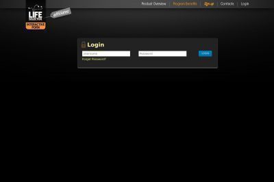affiliates.lifeselector.com screenshot