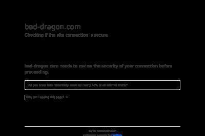 bad-dragon.com screenshot