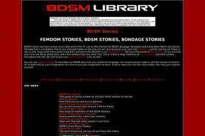 bdsmlibrary.com screenshot