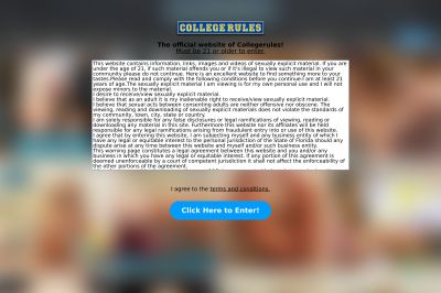 collegerules.com screenshot