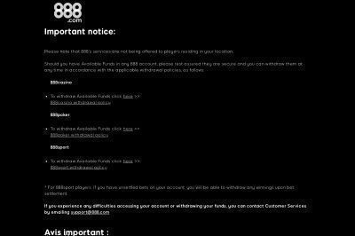 888.com screenshot