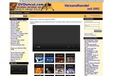 dvduncut.com screenshot
