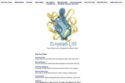elephantlist.com screenshot