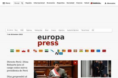 europapress.es screenshot