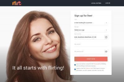 flirt.com screenshot