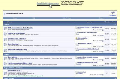 forum.oneclickchicks.com screenshot
