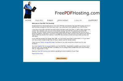 freepdfhosting.com screenshot