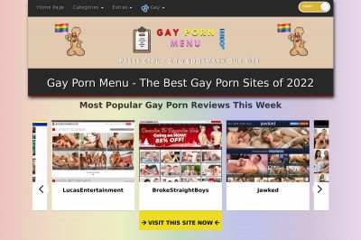 gaypornmenu.com screenshot