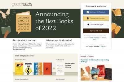 goodreads.com screenshot