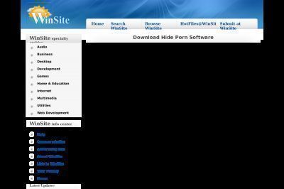 hide-porn.winsite.com screenshot