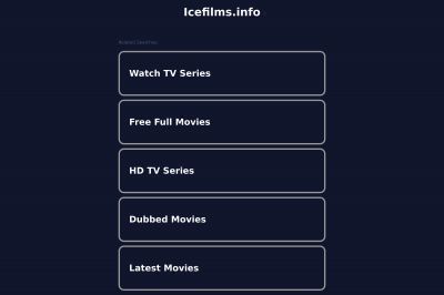icefilms.info screenshot