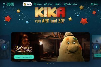 kika.de screenshot