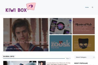 kiwibox.com screenshot