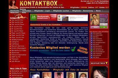 kontaktbox.com screenshot