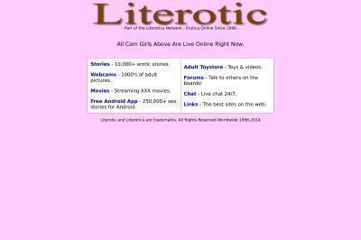 literotic.com screenshot
