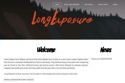 longexposurecomic.com screenshot