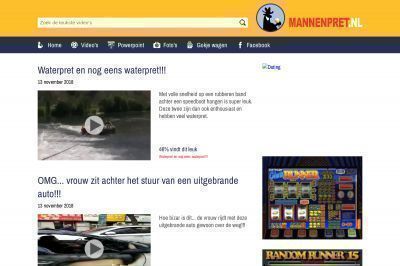 mannenpret.nl screenshot