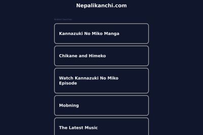 nepalikanchi.com screenshot