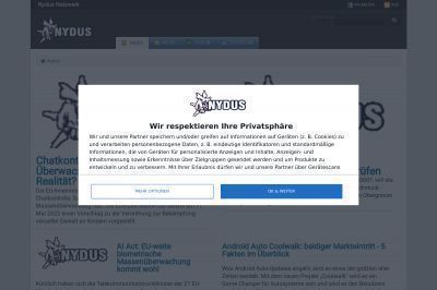 nydus.org screenshot