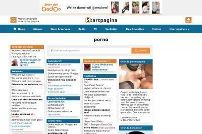 porno.startpagina.nl screenshot