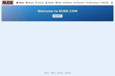 rude.com screenshot