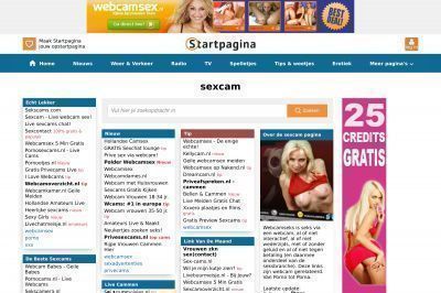 sexcam.startpagina.nl screenshot