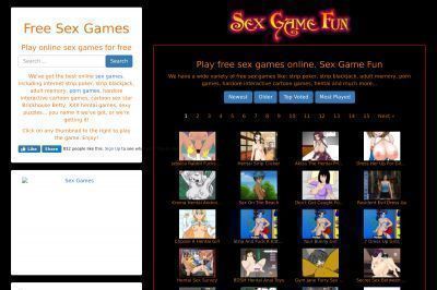 sexgamefun.com screenshot
