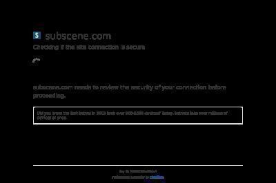 subscene.com screenshot