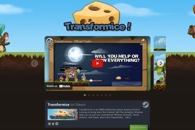 transformice.com screenshot