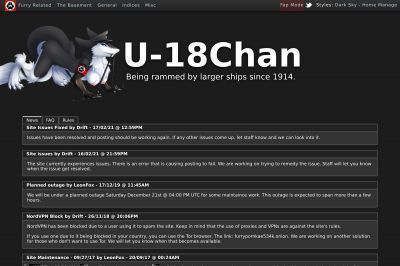 u18chan.com screenshot