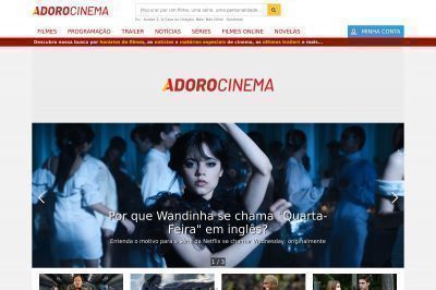 adorocinema.com screenshot