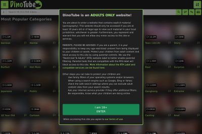 dinotube.com screenshot