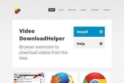 downloadhelper.net screenshot