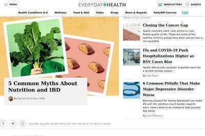 everydayhealth.com screenshot