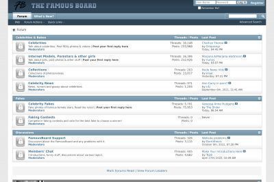 famousboard.com screenshot
