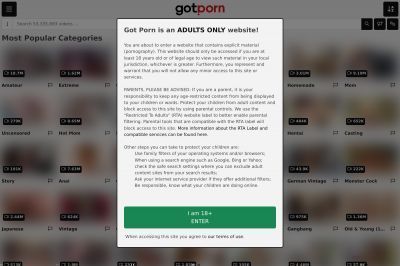 gotporn.com screenshot