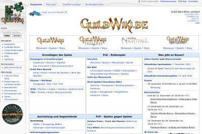 guildwiki.de screenshot