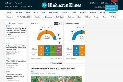 hindustantimes.com screenshot