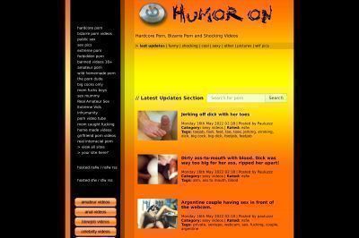 humoron.com screenshot
