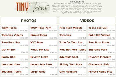 itinyteens.com screenshot