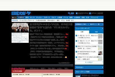 nikkansports.com screenshot