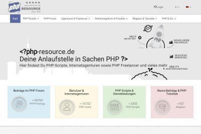 php-resource.de screenshot