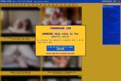 pornorama.com screenshot