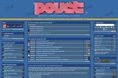 pouet.net screenshot