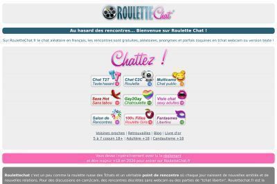roulettechat.fr screenshot