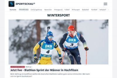 sportschau.de screenshot