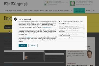 telegraph.co.uk screenshot