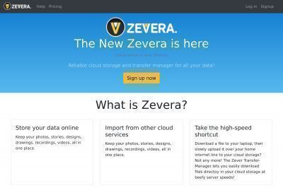 zevera.com screenshot